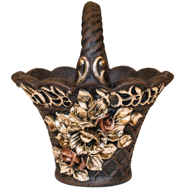 Корзина с цветами пластик ПИ-131 Корзина с цветами пластик ПИ-131