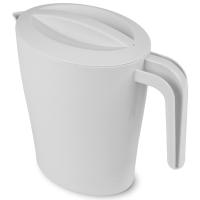 Кувшин 1,4л Таис с крышкой светло-серый С19 /27шт/Мартика