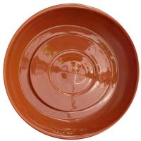 Поддон Евро D22,5см терракотовый 5PL0579