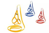 Поводок Комплект д/кошек (поводок+шлейка),капрон 4цвета быстросъемный/75105/Биосфера