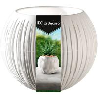 Кашпо Сфера Мини 0,3л белый КШ-4426