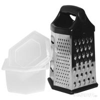 Терка шестигранная GR-002-8 нерж.сталь, ручка пластик  