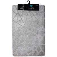 Коврик д/ванной Геометрия 60*100см светло-серый МС2-331 /25шт/ My Crystal