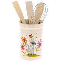 Подставка д/столовых приборов Серый кот 208-07002 /36шт/PSF Подставка д/столовых приборов Серый кот 208-07002 /36шт/PSF