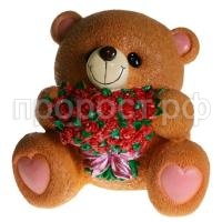 Мишка с букетом Мишка с букетом