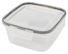 Контейнер для пищевых продуктов 1,1л квадрат. герметичный с защелками /06341  Контейнер для пищевых продуктов 1,1л квадрат. герметичный с защелками /06341