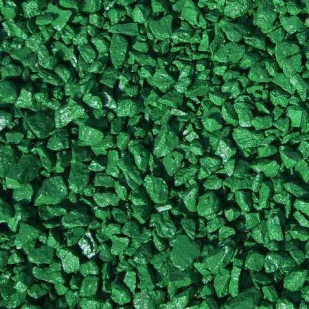 Декор крошка зеленая 2кг фр.5-10мм 1шт Наш кедр