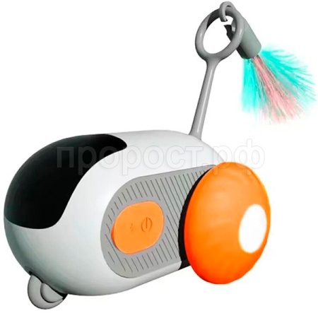 Игрушка к Машинка интерактивная 7,4х6,7см ИК-43 оранжевый