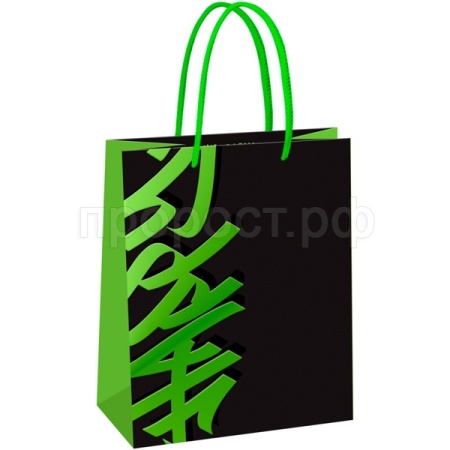 Пакет подарочный 18*23*10см "Happy" выб лак, матовая. лам. MESHU/Рельеф