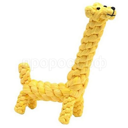 Игрушка с Грейфер в форме жирафа желттый 22см/ГР12060/жел/Евро