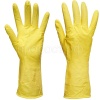 Перчатки хозяйственные латексные неопудренные M желтый 87568 /12шт/