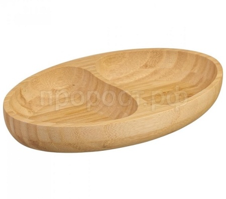 Менажница 2 секции 24*13,5*4см бамбук КТ-МЖ-05 /12шт/Катунь Менажница 2 секции 24*13,5*4см бамбук КТ-МЖ-05 /12шт/Катунь