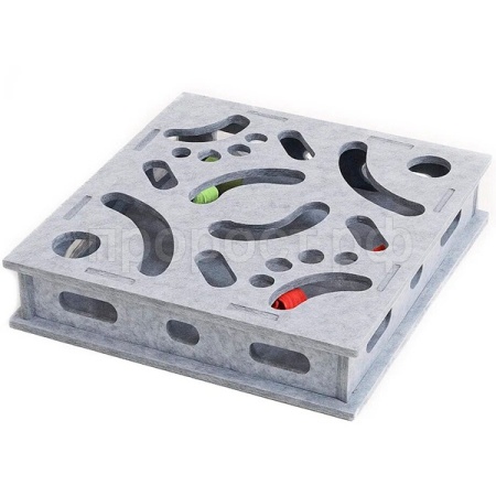 Игрушка к Головоломка фетр L 40х40х7см ИК-184 серый