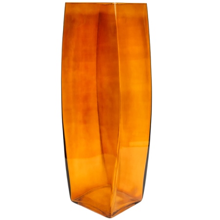 Ваза Бочка плоская h40см карамель 1000/400-11/072968