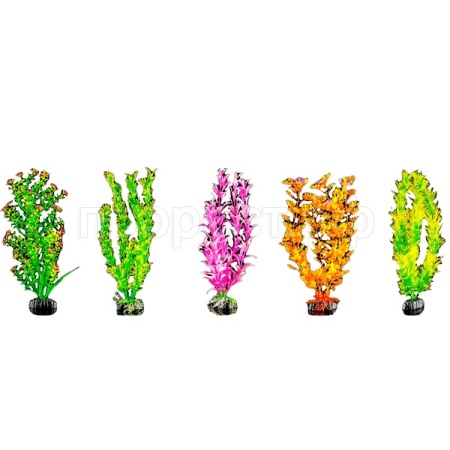 Пластиковое растение 30см Plant 108 MIX/5шт/BARBUS Пластиковое растение 30см Plant 108 MIX/5шт/BARBUS
