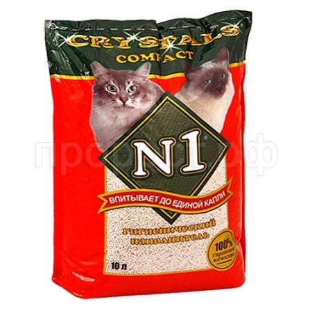 Наполнитель Compact  №1 комкующийся 10л
