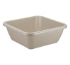 Таз 17л квадратный латте М2579
