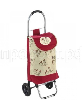 Сумка-тележка Прогулка 20кг 32*28*87см 2-х колесн. 093587 /10шт/Рыжий Кот