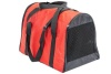Сумка переноска ЧИП Конверт-Туннель №3 раскладная с карманом и ремнем 47*28*30/9028красная/Дарэлл