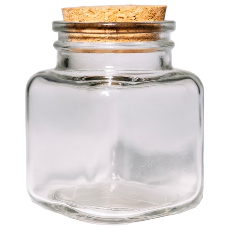 Банка стеклянная 100мл корковой пробкой /120шт/ОП Банка стеклянная 100мл корковой пробкой /120шт/ОП