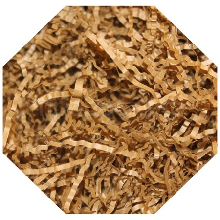 Бумажный наполнитель 2мм 100г, крафт MESHU/Рельеф