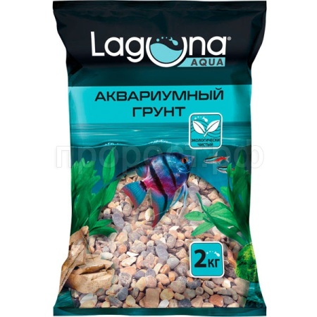 Грунт для аквариума Laguna 20203B светло-коричневый меланж 2-4мм 2кг/73954045 Грунт для аквариума Laguna 20203B светло-коричневый меланж 2-4мм 2кг/73954045