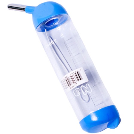 Поилка для грызунов с металлическим носиком на креплении 80мл/Дп1401