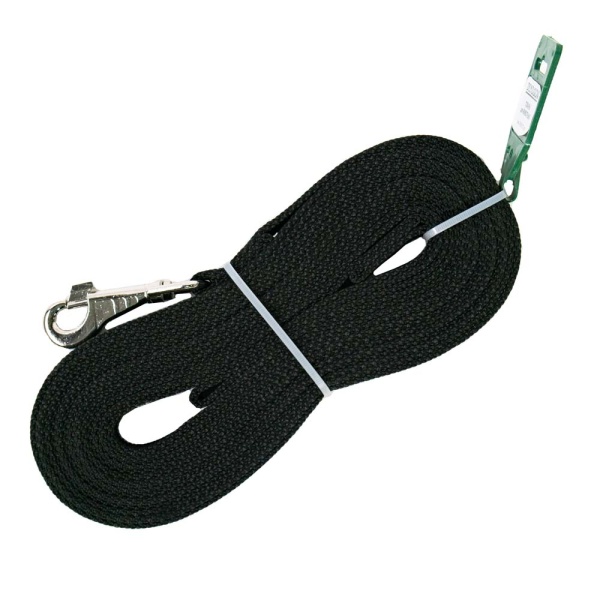 Поводок капрон 20мм*7м черный  DONBARON