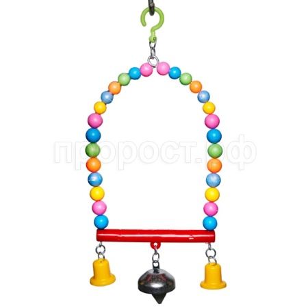 Игрушка д/поп Качели из бусин/180шт/Бриллиант