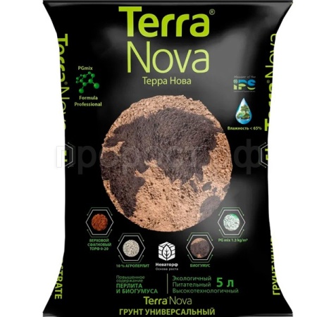 Грунт TERRA NOVA Новая Земля универсальный 5л