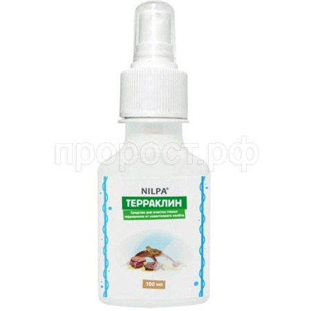 Средство для чистки террариумных стёкл Терраклин 100мл Средство для чистки террариумных стёкл Терраклин 100мл