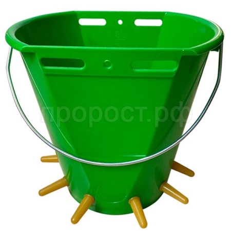 Инструмент Ведро д/ягнят/козлят 8л 6 сосок 10шт/Китай