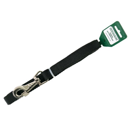 Поводок капрон 20мм*7м черный  DONBARON