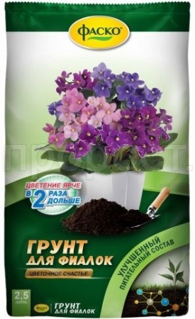 Грунт Фаско для Фиалок 2,5л Цветочное счастье