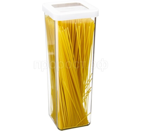 Емкость д/сыпуч. прод. 1,9л СТЕП белый М1294 /12шт/М-пласт  Емкость д/сыпуч. прод. 1,9л СТЕП белый М1294 /12шт/М-пласт