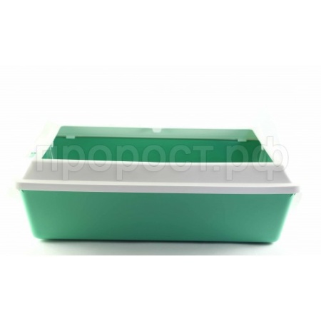 Туалет д/кошек глубокий д/наполнителя с рамкой (41/29/13) 09307001/Каскад