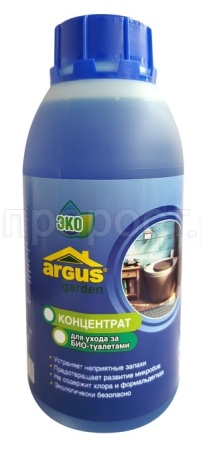 Биоочиститель ARGUS GARDEN для БИОтуалетов 0,5л AR-431