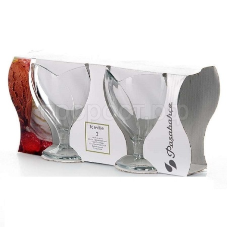 Набор креманок для мороженого ICE VILLE 51638SLB /8шт/Pasabahce Набор креманок для мороженого ICE VILLE 51638SLB /8шт/Pasabahce