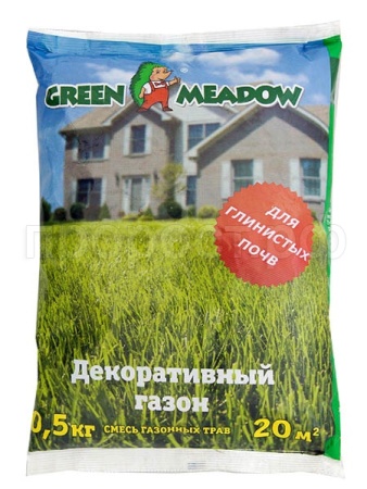 Семена газонной травы Декоративный для глинистых почв 0.5 кг