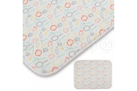 Коврик д/сушки посуды 40*30см микрофибра MDM-Prormo-M 005491 /40шт/Рыжий Кот  Коврик д/сушки посуды 40*30см микрофибра MDM-Prormo-M 005491 /40шт/Рыжий Кот