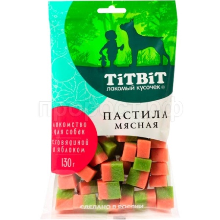 Лакомство С Пастила мясная с говядина/яблоко 130г/025369