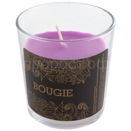 Свеча Charm Aroma в стакане горная лаванда /18шт/007900