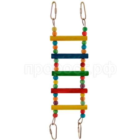 Игрушка д/птиц Лестница малая 280*75мм/52171015/Триол