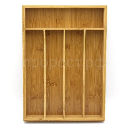 Лоток для столовых приборов бамбук 35,5*25,4*5см КТ-ЛТ-01 Лоток для столовых приборов бамбук 35,5*25,4*5см КТ-ЛТ-01