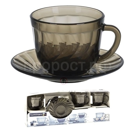Набор чайный ОКЕАН ЭКЛИПС 220мл H9147 /4шт/LUMINARC Набор чайный ОКЕАН ЭКЛИПС 220мл H9147 /4шт/LUMINARC