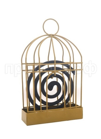 ARGUS подставка под спираль от комаров "КЛЕТКА" (металл) ARGUS подставка под спираль от комаров "КЛЕТКА" (металл)